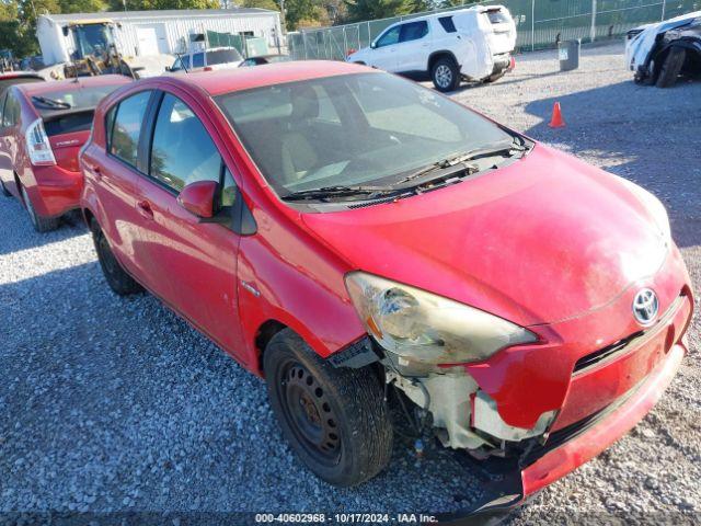  Salvage Toyota Prius c