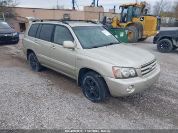  Salvage Toyota Highlander