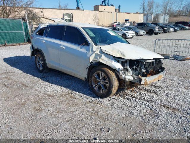  Salvage Toyota Highlander