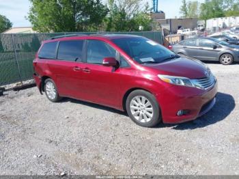  Salvage Toyota Sienna