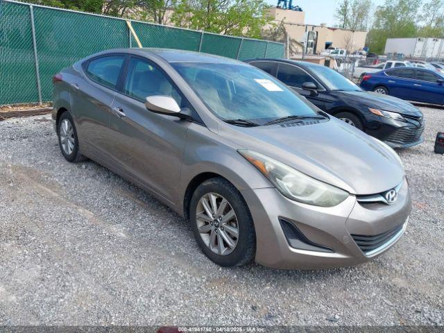  Salvage Hyundai ELANTRA