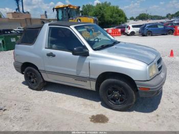 Salvage Chevrolet Tracker