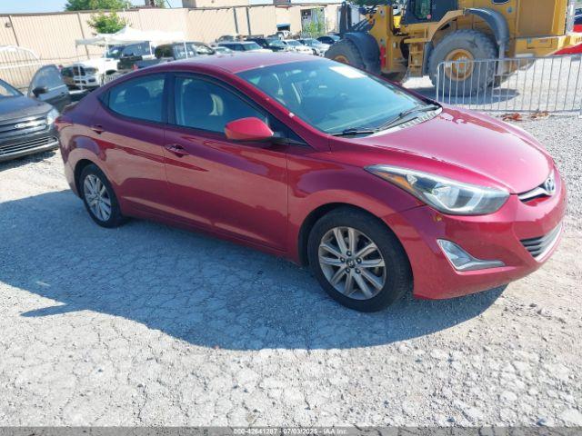  Salvage Hyundai ELANTRA