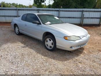  Salvage Chevrolet Monte Carlo