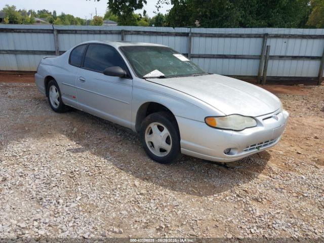  Salvage Chevrolet Monte Carlo