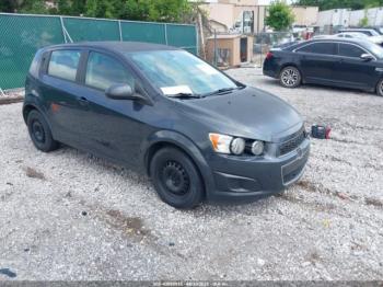  Salvage Chevrolet Sonic