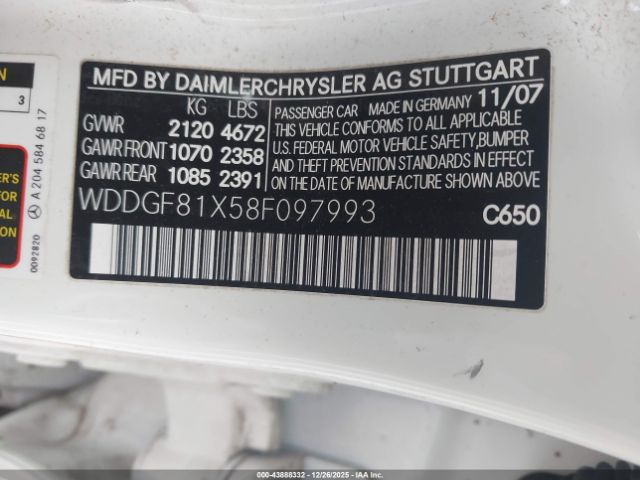 Mercedes-Benz C-Class Luxury 4matic Image 8