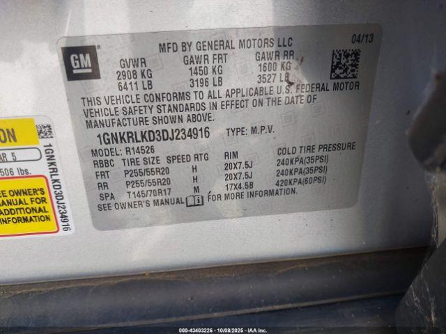 Chevrolet Traverse Ltz Image 7