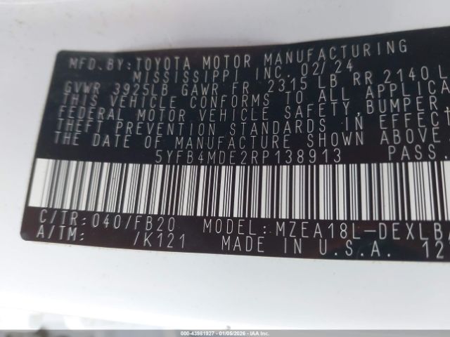 Toyota Corolla Le Image 13