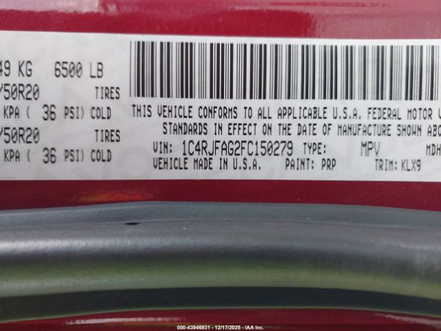 Jeep Grand Cherokee Altitude Image 4