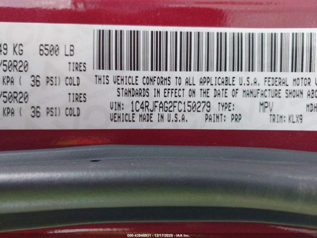 Jeep Grand Cherokee Altitude Image 4